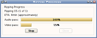 QuickRip: ripping in progress